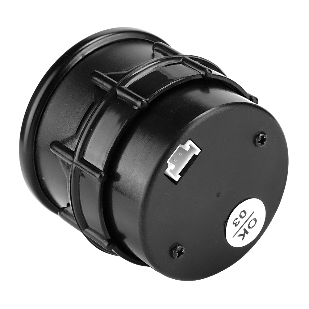 52-mm-wassertemperaturanzeige (2 Zoll), 40–140 °c, Hochgeschwindigkeits-schrittmotor, 7 Farben, Zeiger- Und Digitalanzeige, Schwarzes Zifferblatt, Bx101498