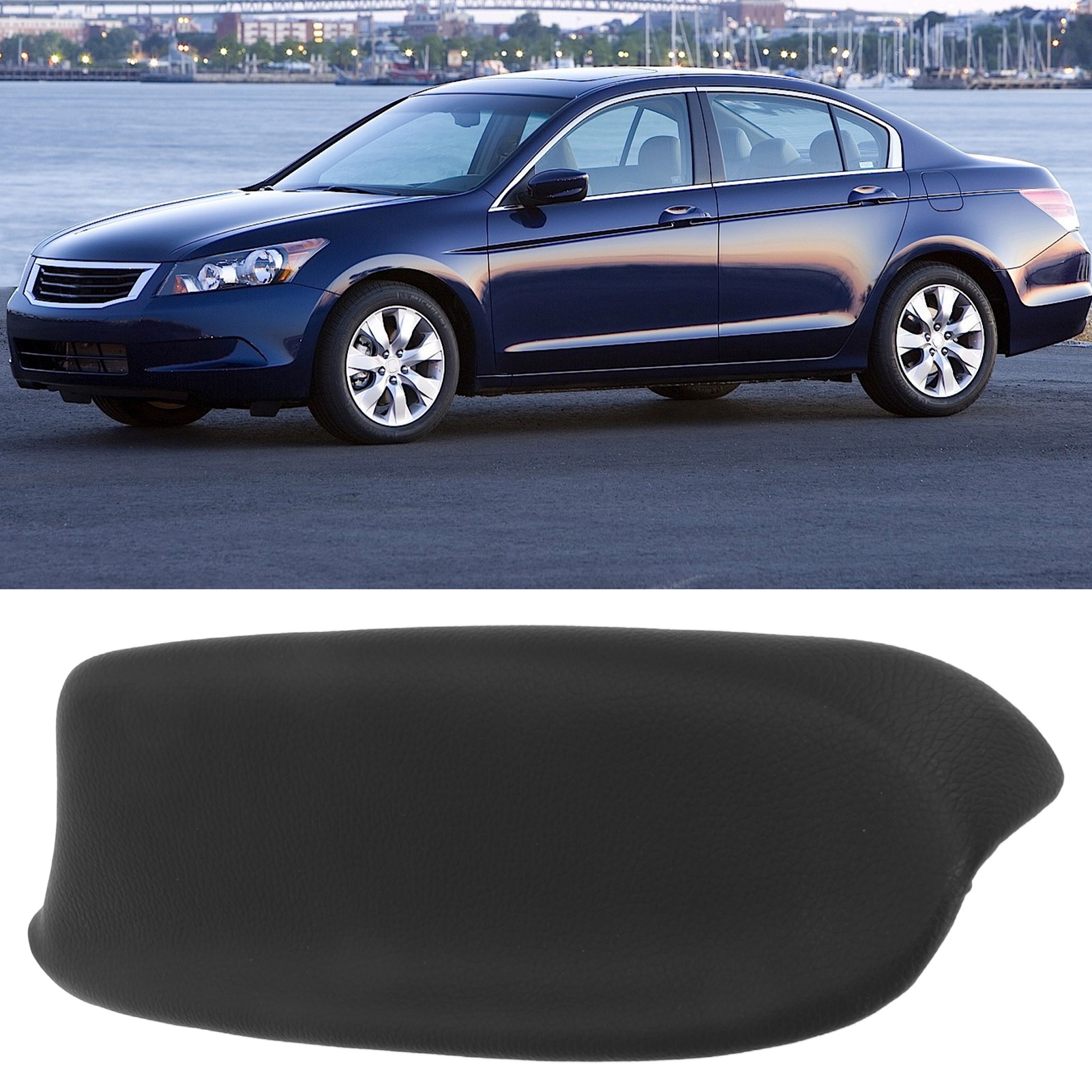Fahrzeuginnenausstattung: Armlehnenverkleidung Hinten Links Für Honda Accord (abdeckplatte + Lederbezug) 83703-tb0-h02za 2008-2012