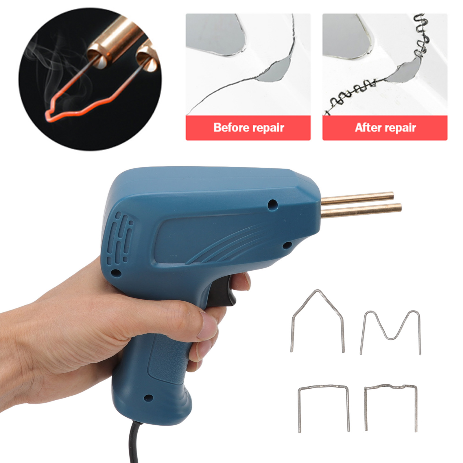 Multifunktionales, Tragbares Schweißgerät Für Kunststoff, Reparaturset, Europäischer Standard 220 V