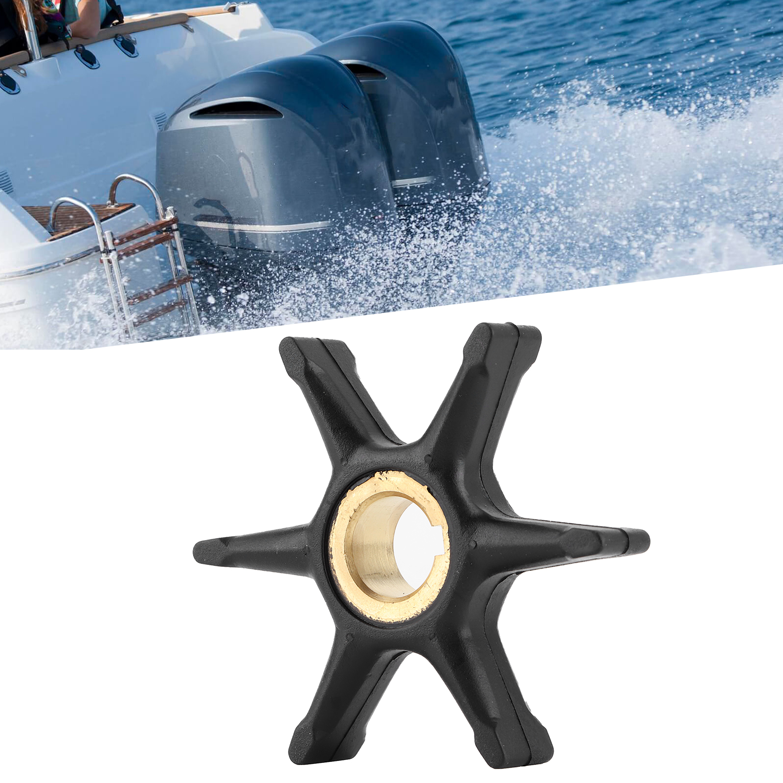 Wasserpumpenlaufrad Für Johnson Evinrude Omc Außenbordmotor 377178 775519