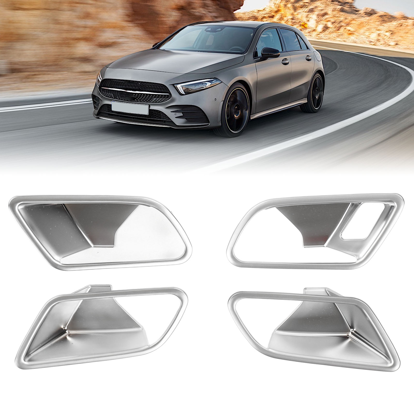 Die Chromleiste Für Die Türgriffe Im Innenraum Ist Passend Für Die Mercedes-benz A-klasse W177 Ab 2019 (oc04241).