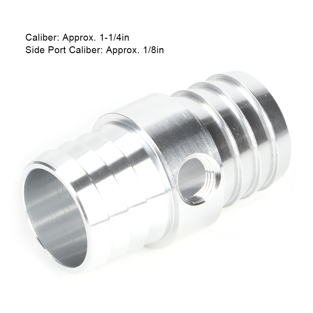 1-1/4" Ict Aluminiumrohr Mit 1/8" Npt Dampfanschlussadapter Für Den Kühlmittelaustausch Im Ls-kühler