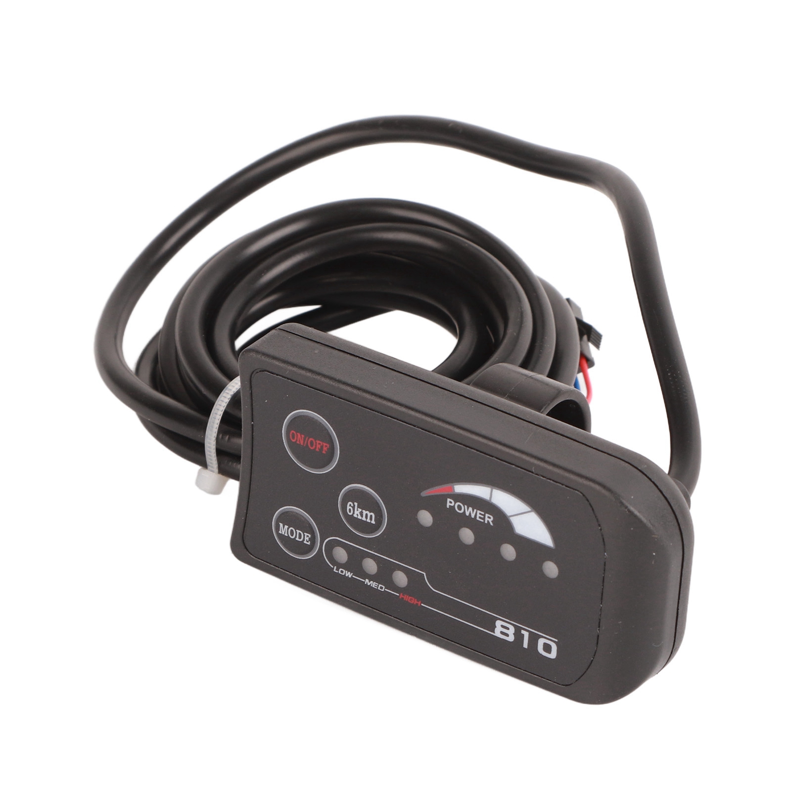 810 Led-display-bedienfeld Für Elektrofahrräder Mit 5-adrigem Kabel