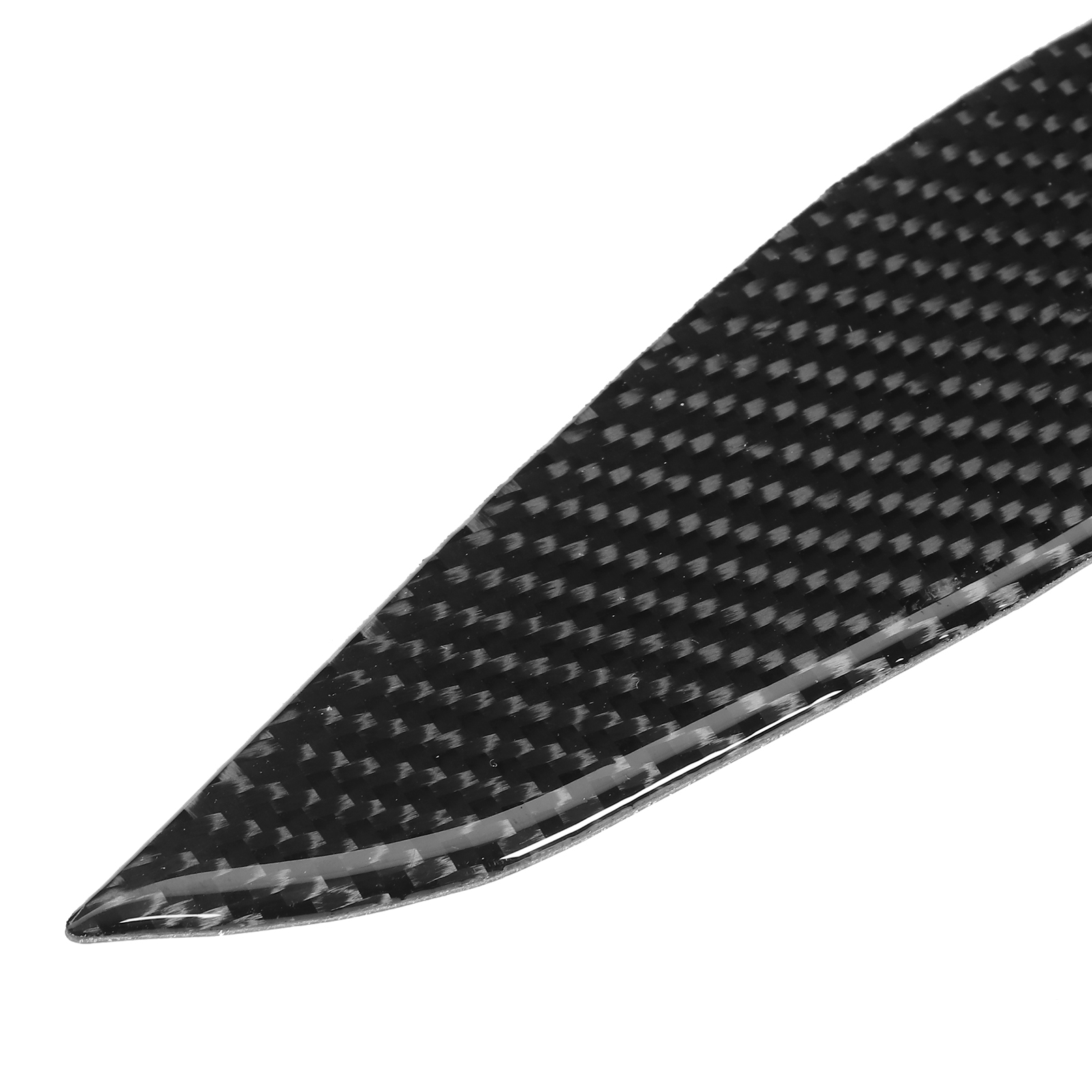 Fahrzeugmodifikation: Zierleiste Für Fensterheber Aus Kohlefaser Für Mitsubishi Lancer 08-16 (7-teiliges Set), Linkslenker.