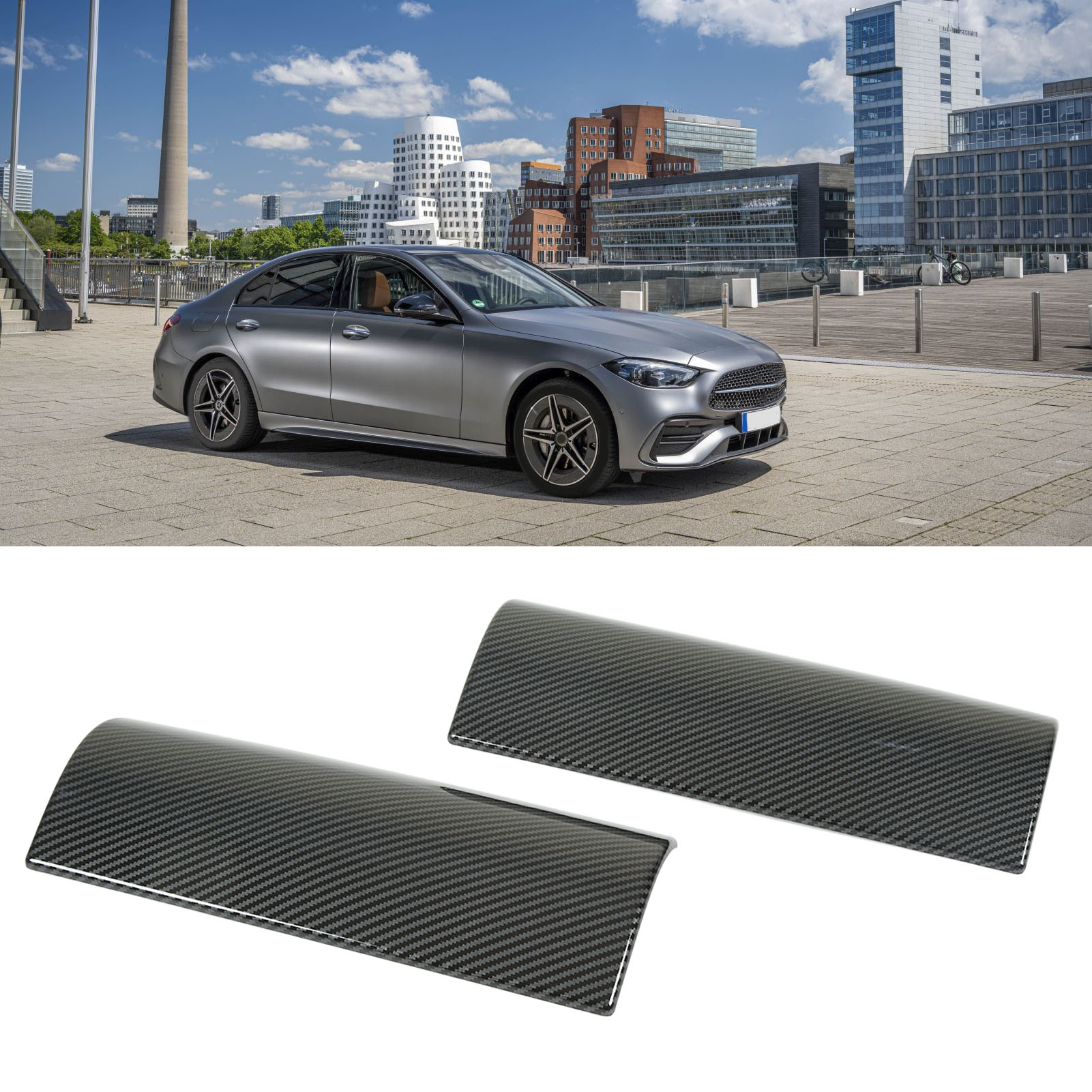 Armlehnenverkleidung In Carbonfaser-optik Für Mercedes-benz C-klasse W206 Ab 2022