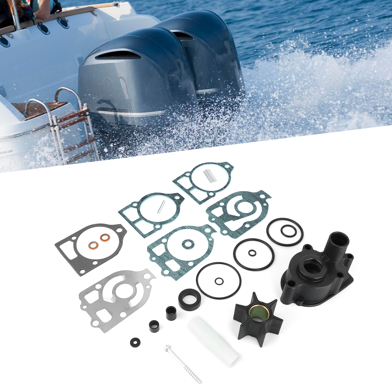 Wasserpumpen-reparatursatz Für Außenbordmotor 46-96148q8