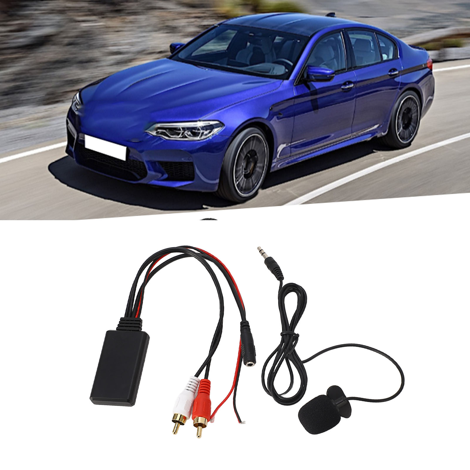 Bluetooth-rca-audioadapter Für Autoradios Von Pioneer, Alpine Und Sony.