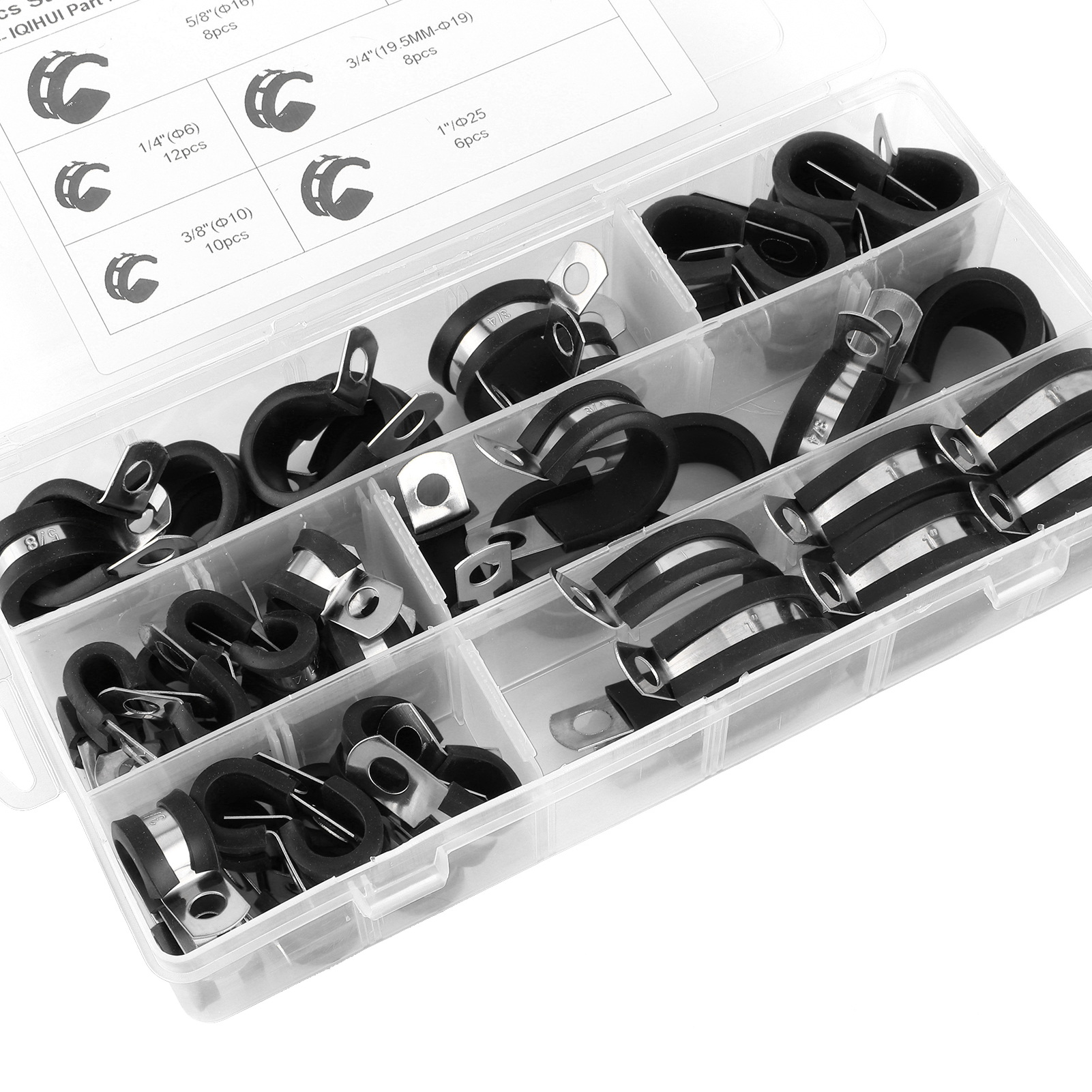 Kfz-teile, 52 Stück Pro Packung, 6 Größen – Schlauchschellen