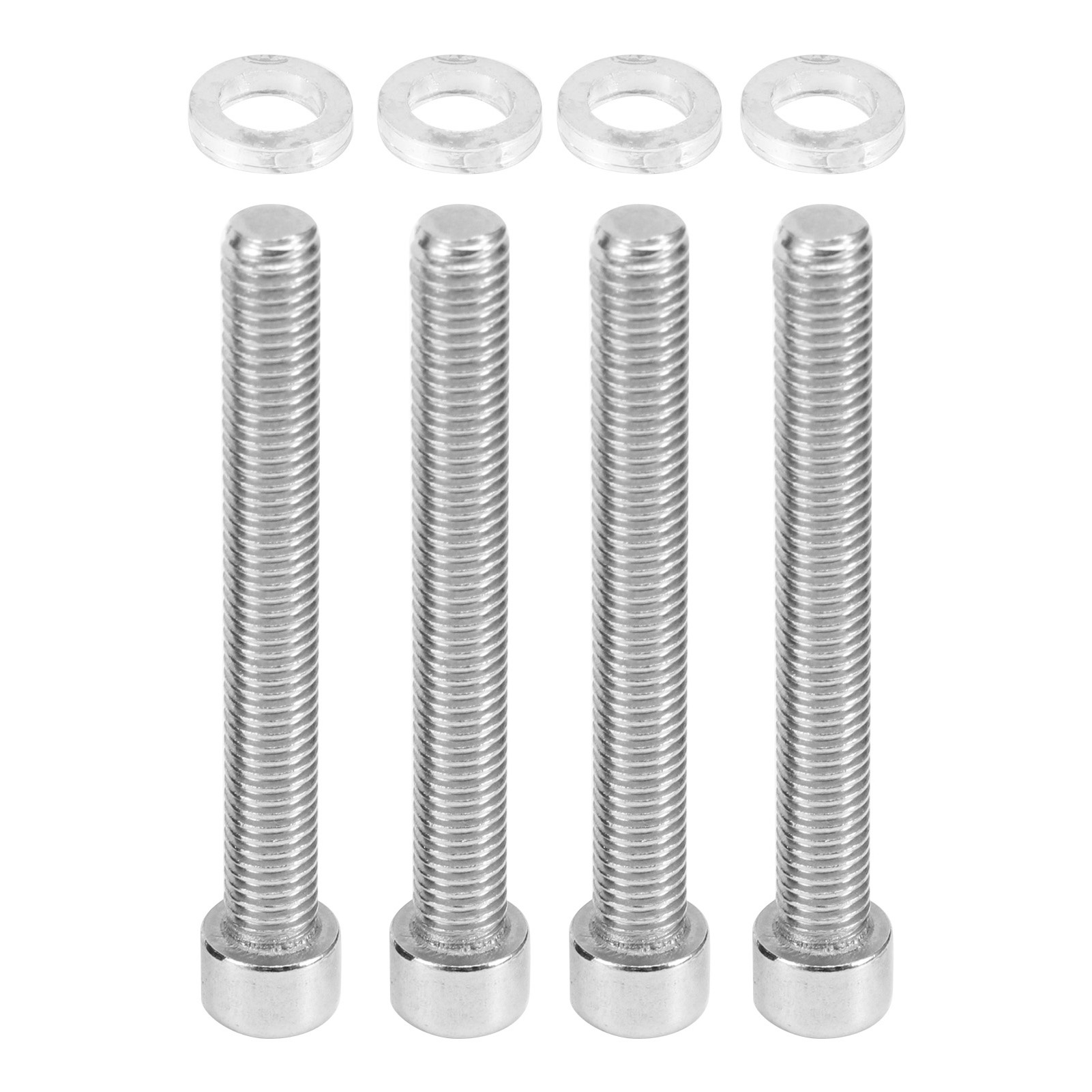 Universelles Lenkervorbau-klemmset Für Motorräder/quads, 7/8" 30 Mm, Paarweise Erhältlich (nicht Auf Aliexpress Verfügbar), Silber.