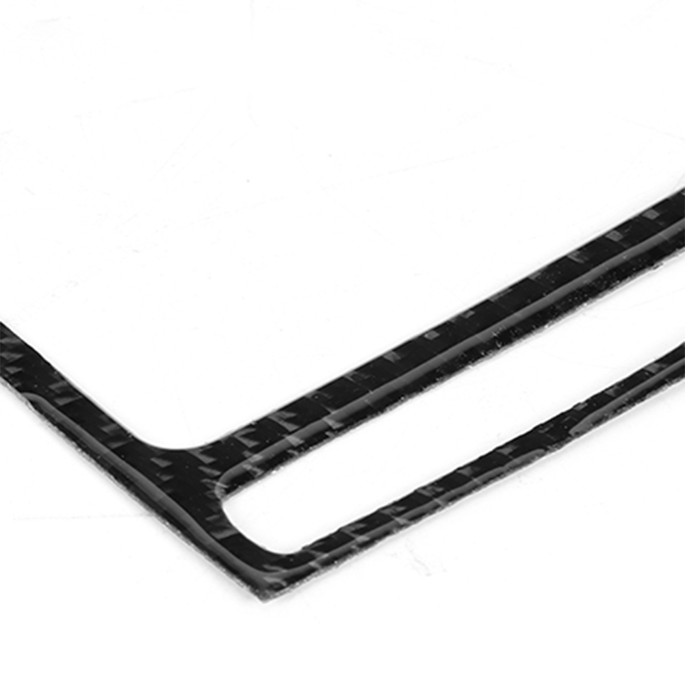 Set Mit 2 Dekoraufklebern Für Den Navigationsbildschirm Der Mittelkonsole Des Nissan Gtr R35 (2008–2016) – Echtcarbon – Rechtslenker