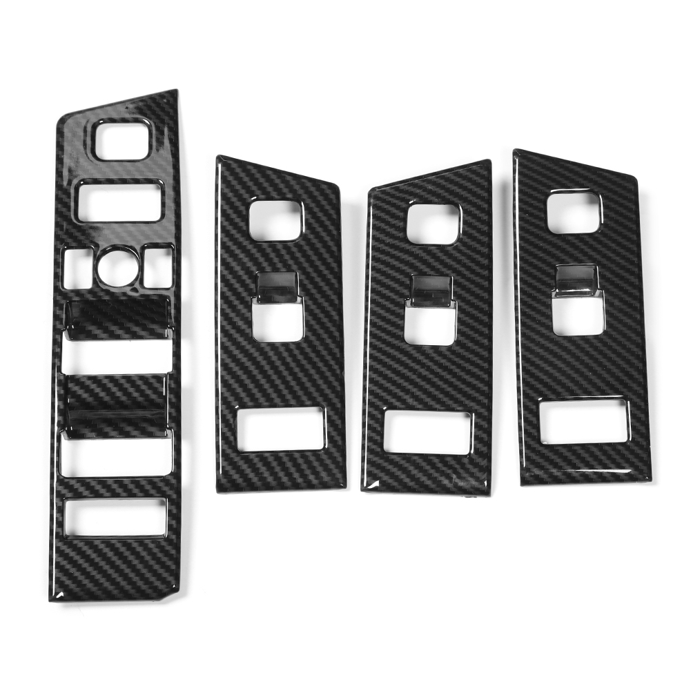 Satz Mit 4 Fensterheber-bedienrahmen Aus Abs-carbonfaser-optik Für Range Rover Evoque L551 (2020)