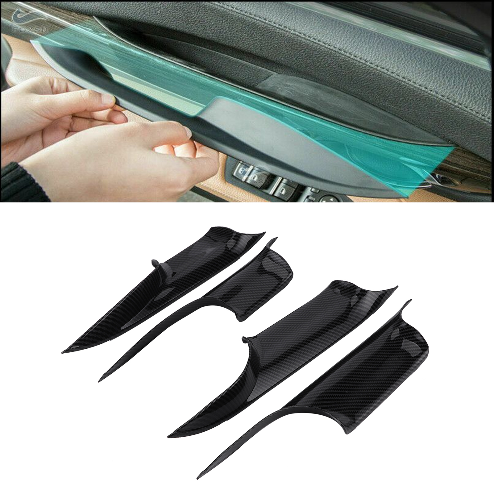 Türgriff Für Den Innenraum In Carbonfaser-optik Für Bmw 7er F01 F02 (2008-2015)