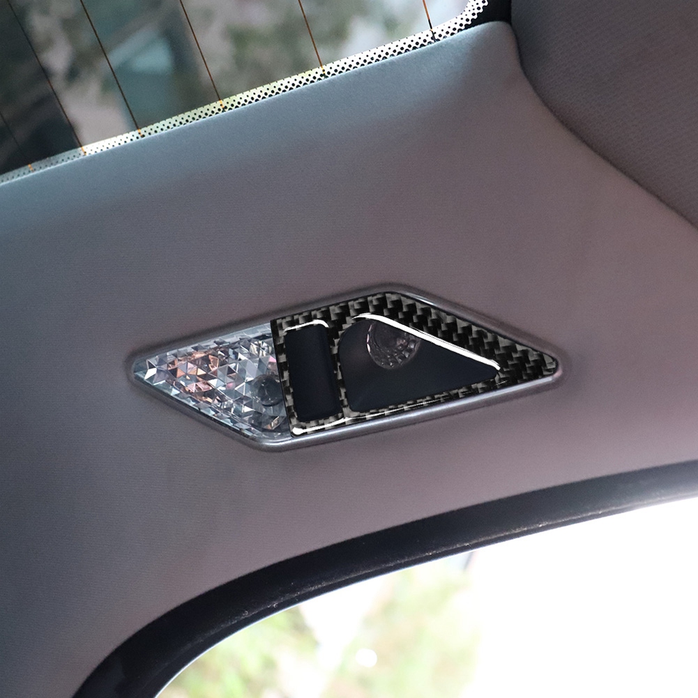Dekorativer Carbonfaser-aufkleber Für Die Leseleuchte Im Fond Eines 3er Bmw E46
