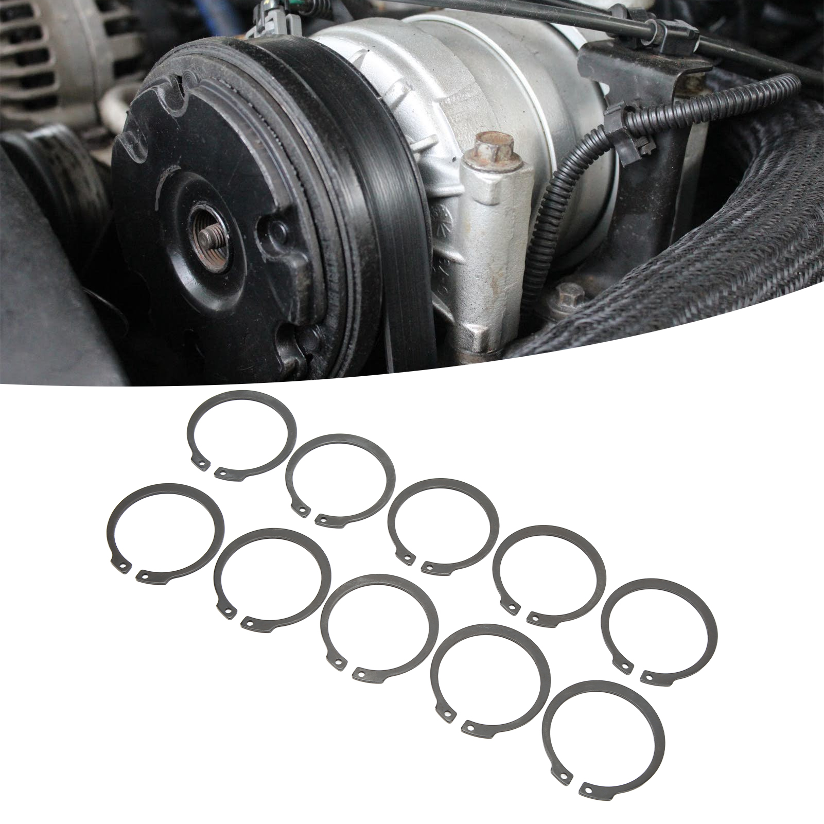 2,0 Mm Dickes Spulenbefestigungsset Für 508 Klimakompressor (50 Stück) (referenz: Lr-is043)