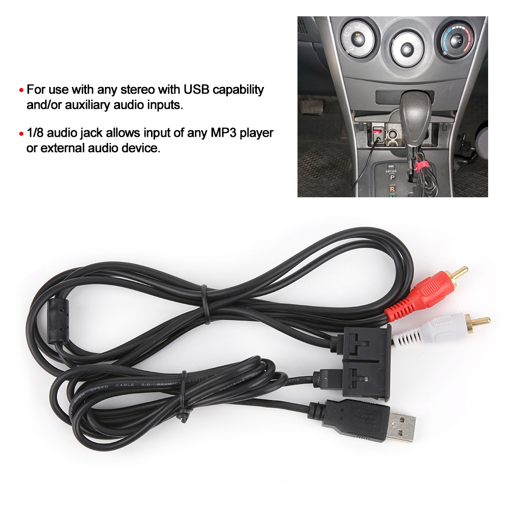 1 M Langes 3,5-mm-stereo-usb-aux-auf-2-rca-stecker-kabel Für Autos, Boote Und Motorräder (15)