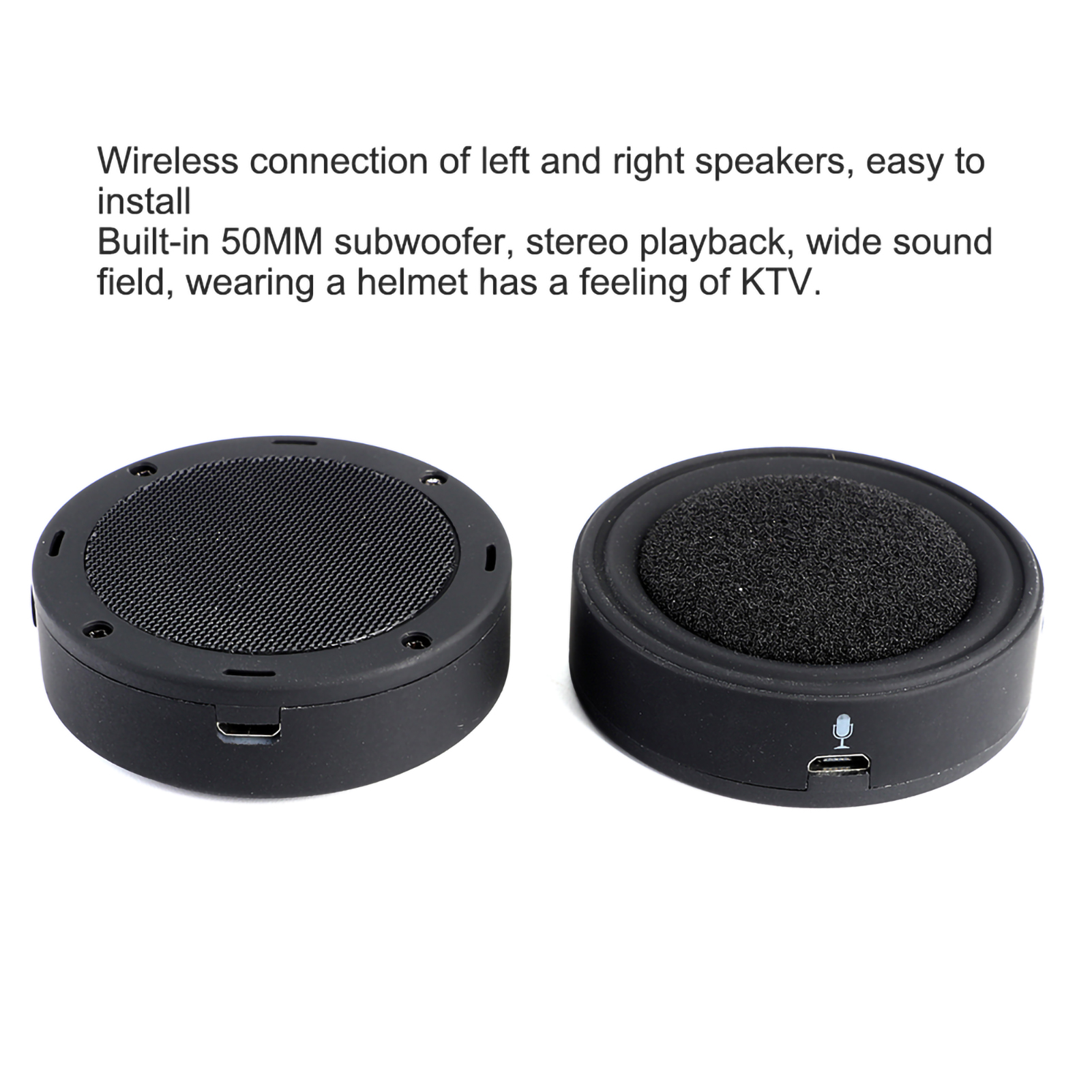 Wasserdichte Bluetooth-kopfhörer Für Helme, Kompatibel Mit Motorrädern (bt17).