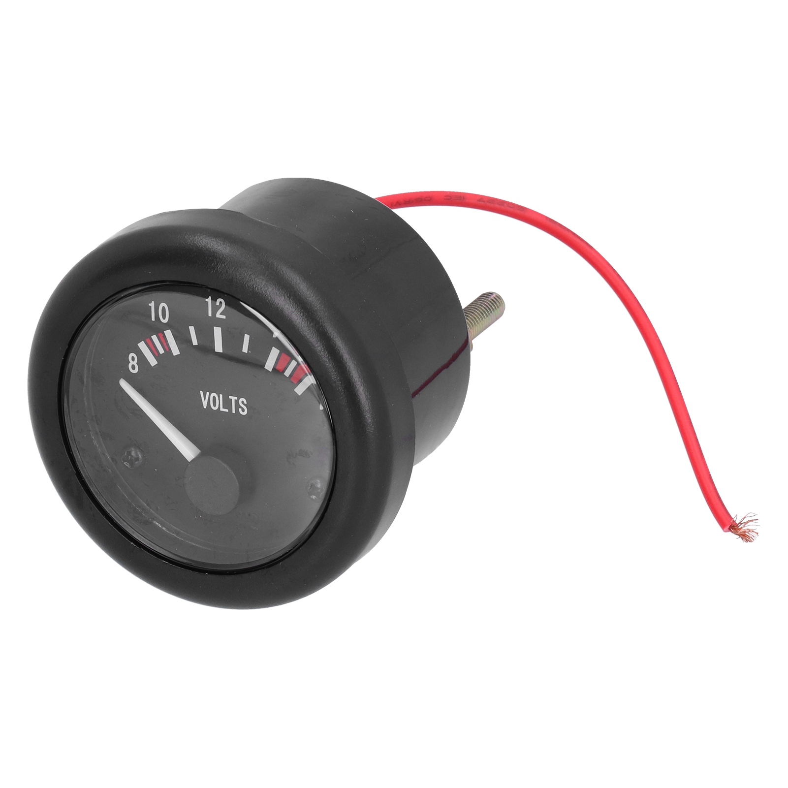 12v 52mm Marine-voltmeter Mit Kontrollleuchte