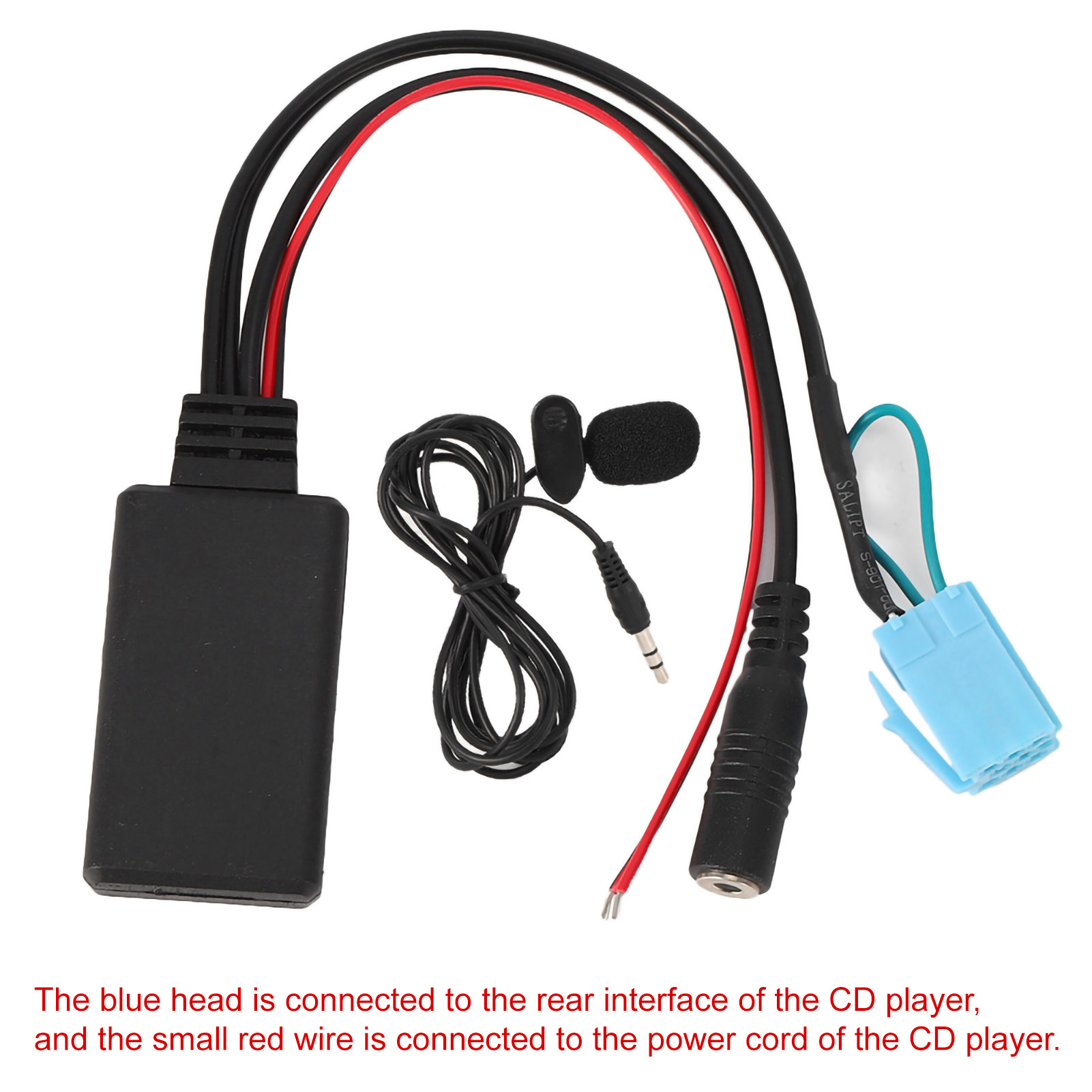 8-poliger Bluetooth-aux-eingangs-audioadapter Für Smart Fortwo 450 (47)