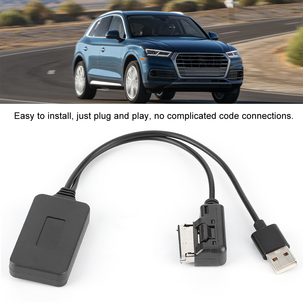 Ami Mmi Bluetooth-adapter Mit Aux-audiokabel Und Usb-netzteil Für Audi A5 8t A6 4f A8 4e Q7 7l
