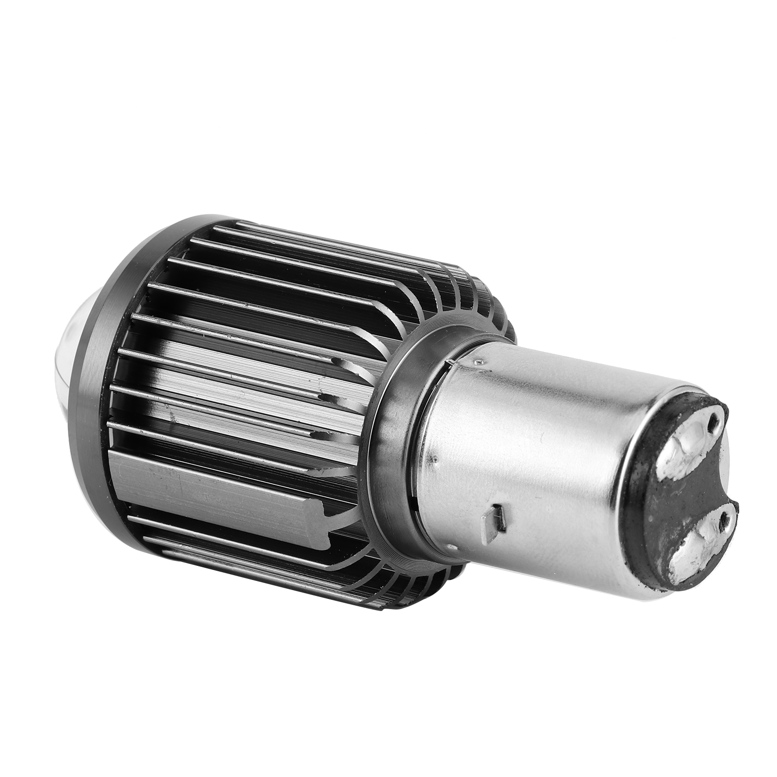 Ba20d Led-motorradscheinwerfer, Intensives Weißes Licht, Hot Cannon Laser-linsenprojektor