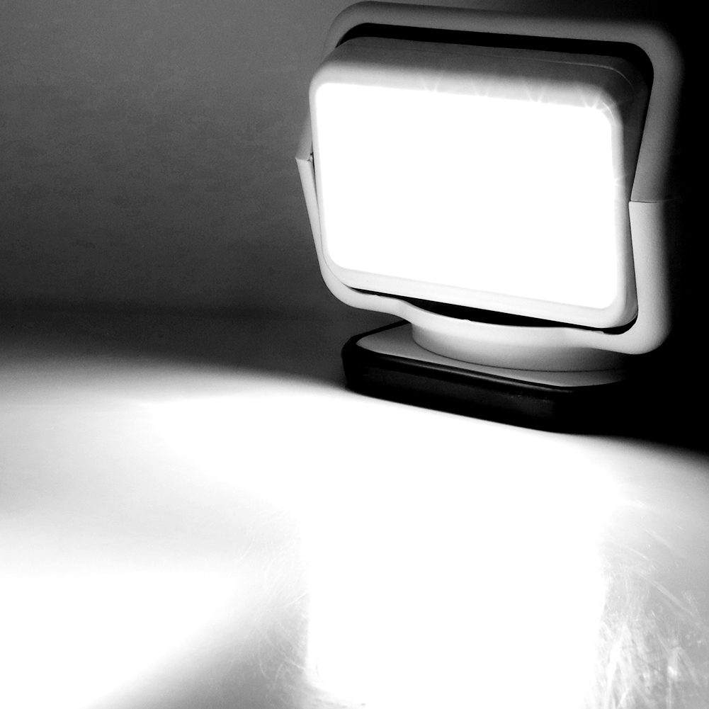 50-w-led-scheinwerfer Mit Fernbedienung, Yachtscheinwerfer, Geländearbeitsleuchte, Dezentes Weißes Licht, Mit Akku, Versand Bei Überschreitung Des Zulässigen Gewichts