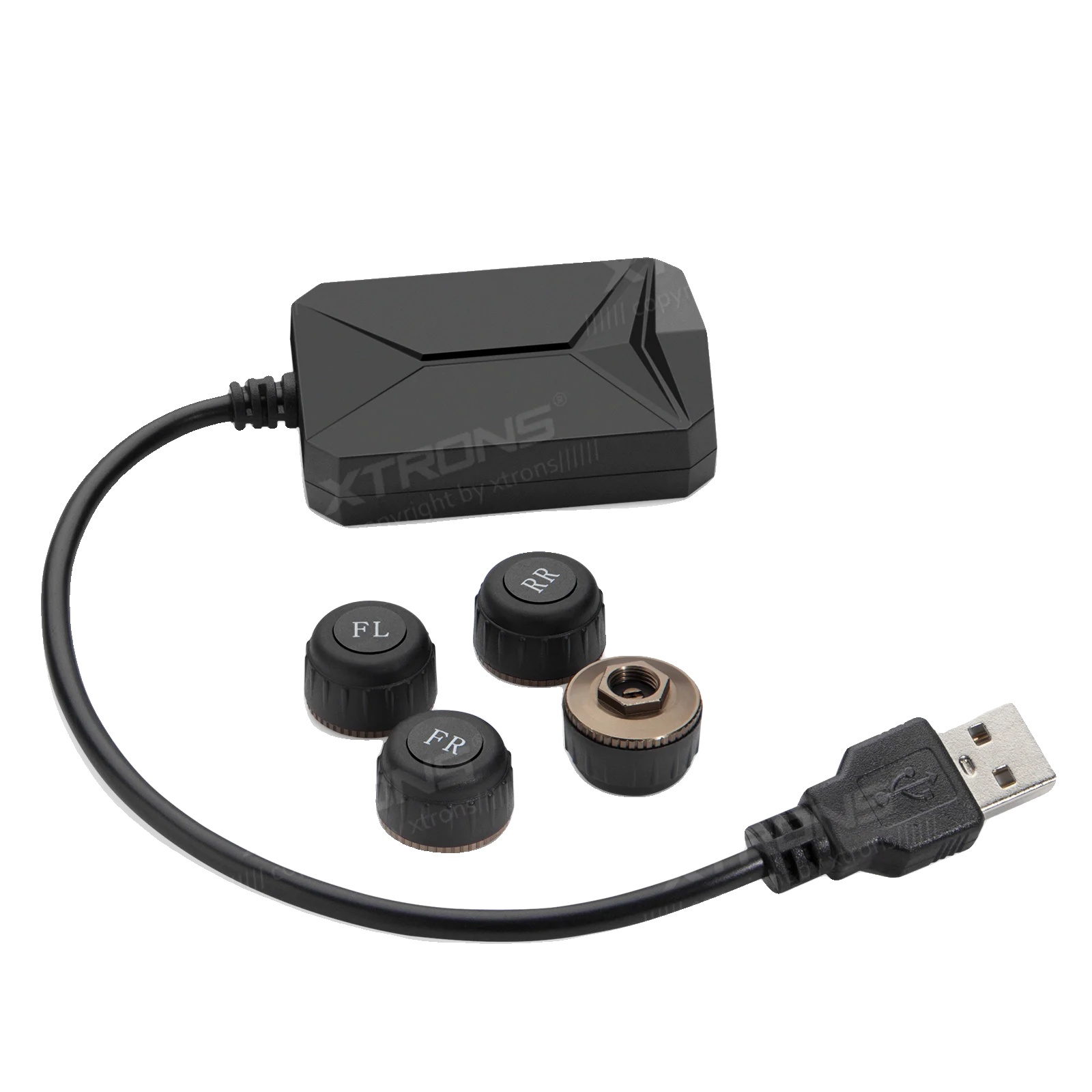 Reifendruckkontrollsystem, Echtzeitüberwachung, Einfache Installation, Tpms07