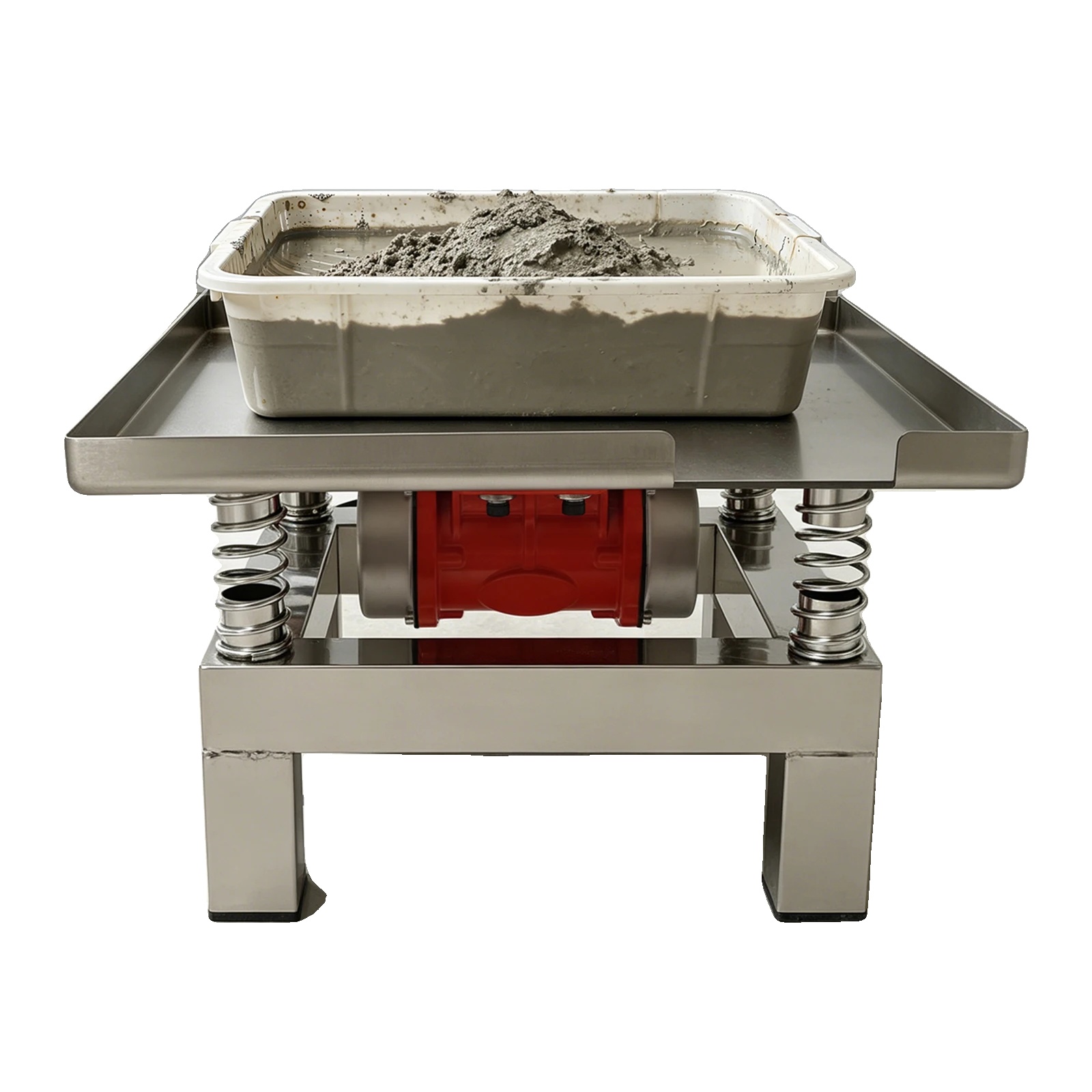 Betonrütteltisch, 35 X 35 Cm, 50 W, 220 V, 3000–3600 U/min, Maximale Belastung 10 Kg