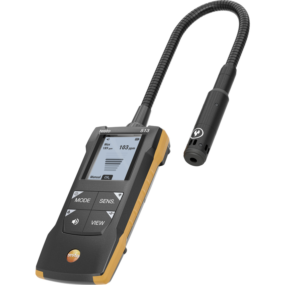 Testo 513 0563 0513 Gasleck-detektor 0.0001 - 1 %