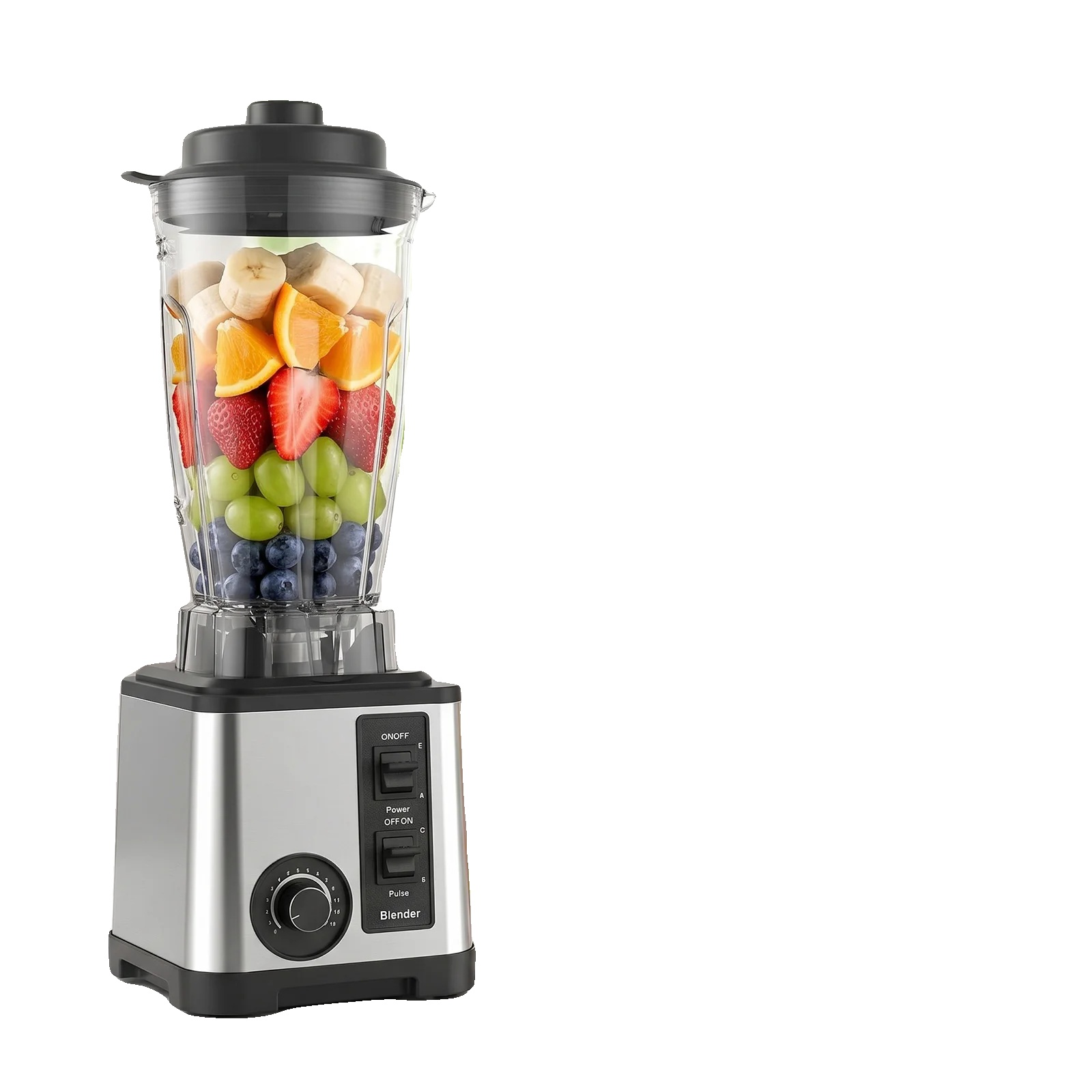 Mixer Und Küchenmaschine, 2600 W Leistung, 5-in-1-funktion, Leicht Zu Reinigen, Edelstahlklingen, Umweltfreundlich