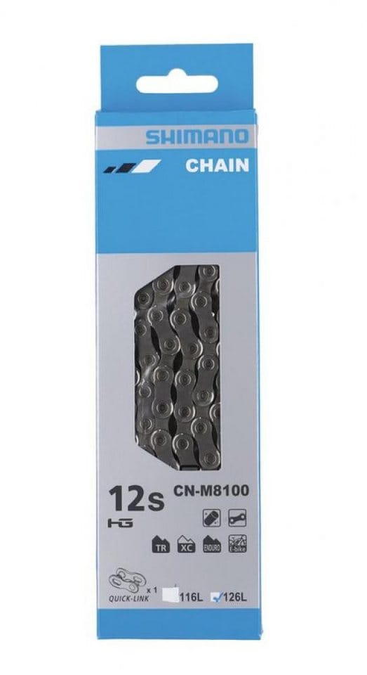 Shimano Deore XT Ultegra CN-M8100 12-fach Kette + Kettenschloss