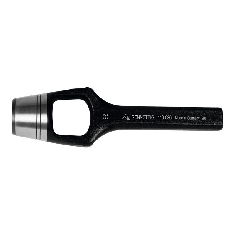 [gebraucht] B-ware Rennsteig Henkellocheisen 50mm Lochwerkzeug Für Gummi Leder Kunststoff Robust