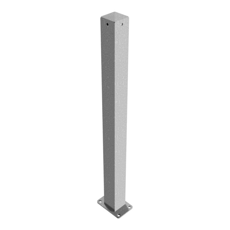 [gebraucht] B-ware Schake Absperrpfosten Typ 470p Ortsfest Mit Bodenplatte Feuerverzinkt 70x70mm
