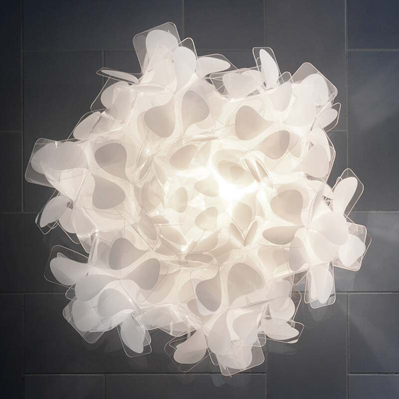 [gebraucht] B-ware Slamp Wandlampe Clizia Mama Non Mama Led Leuchte Dimmbar Weiß Ø53cm 20cm