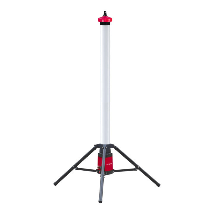 [gebraucht] B-ware Stier Akku-baustrahler 360° 3500 Lumen Led Baustrahler Mit Stativ 120 Cm 36 W