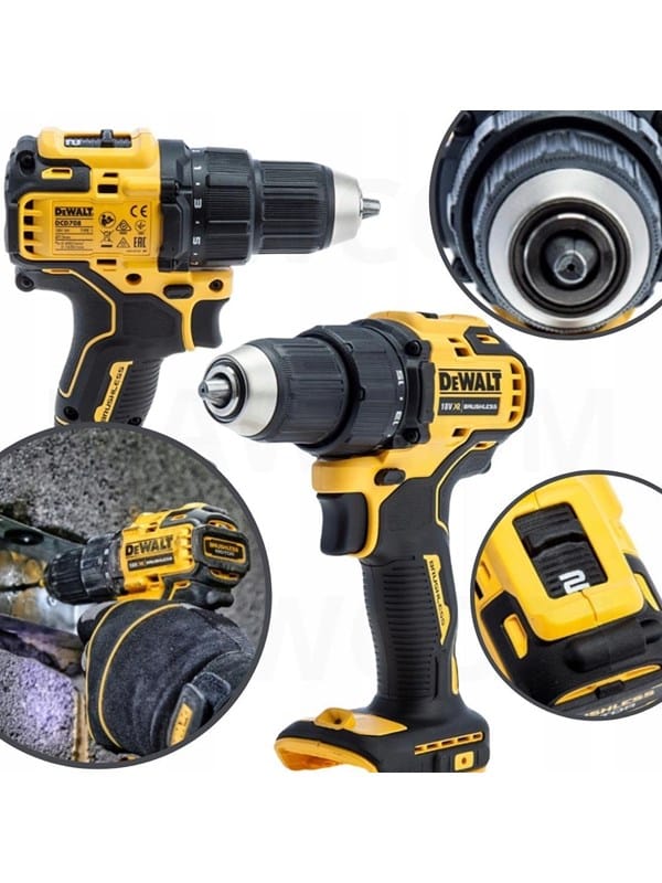 Dewalt Akku Bohrschrauber 18V XR Schrauber inkl. Akku 2Ah Ladegerät