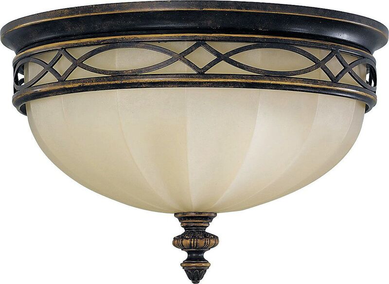 [gebraucht] B-ware Feiss Drawing Room Ceiling Light With Scavo Glass