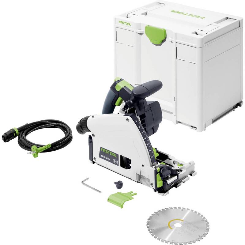[gebraucht] B-ware Festool Tauchsäge Ts 60 Kebq-plus 1500w Bürstenlos 62mm Schnitttiefe Präzise