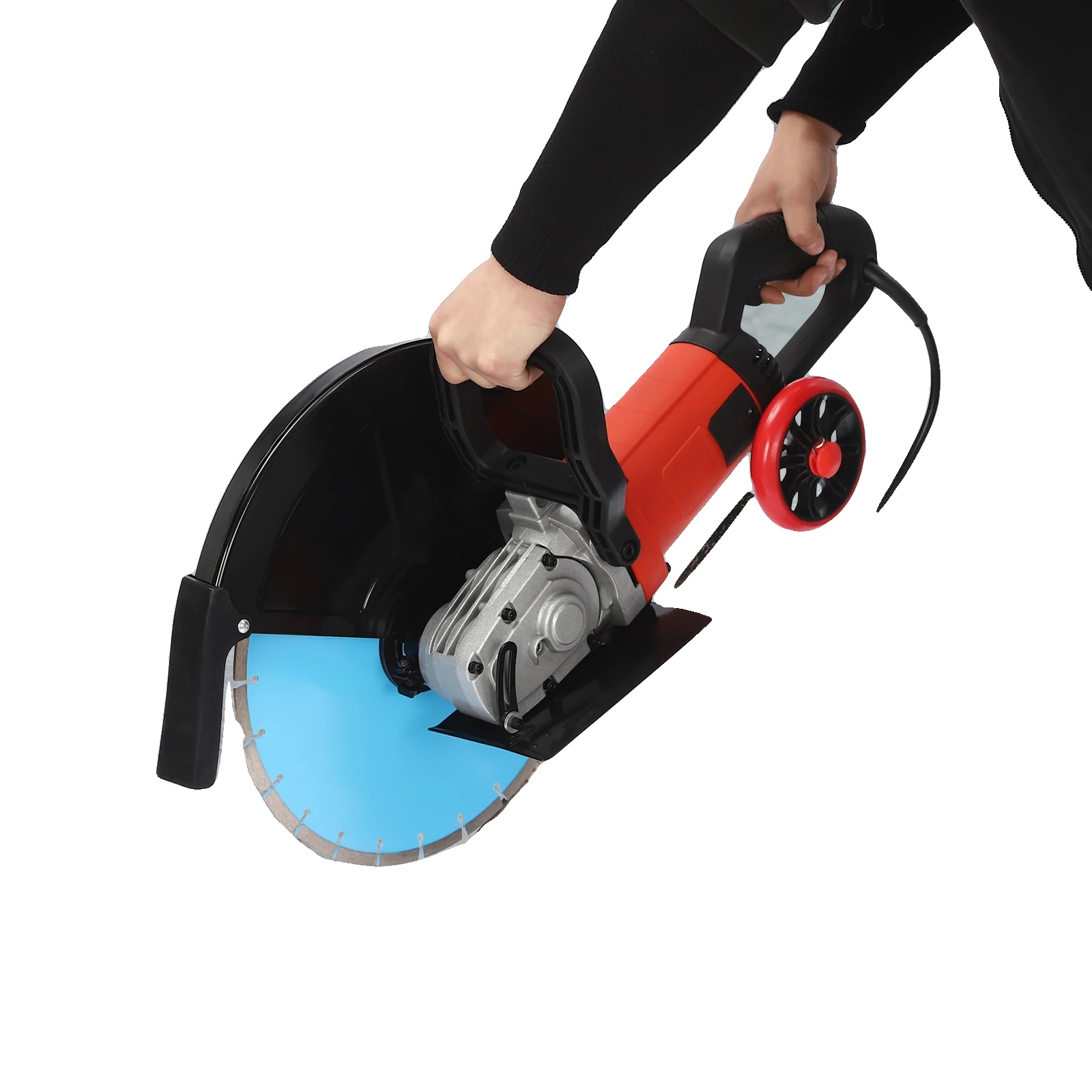 Betonsäge, 3500 W Leistung, Ergonomischer Griff, Rot