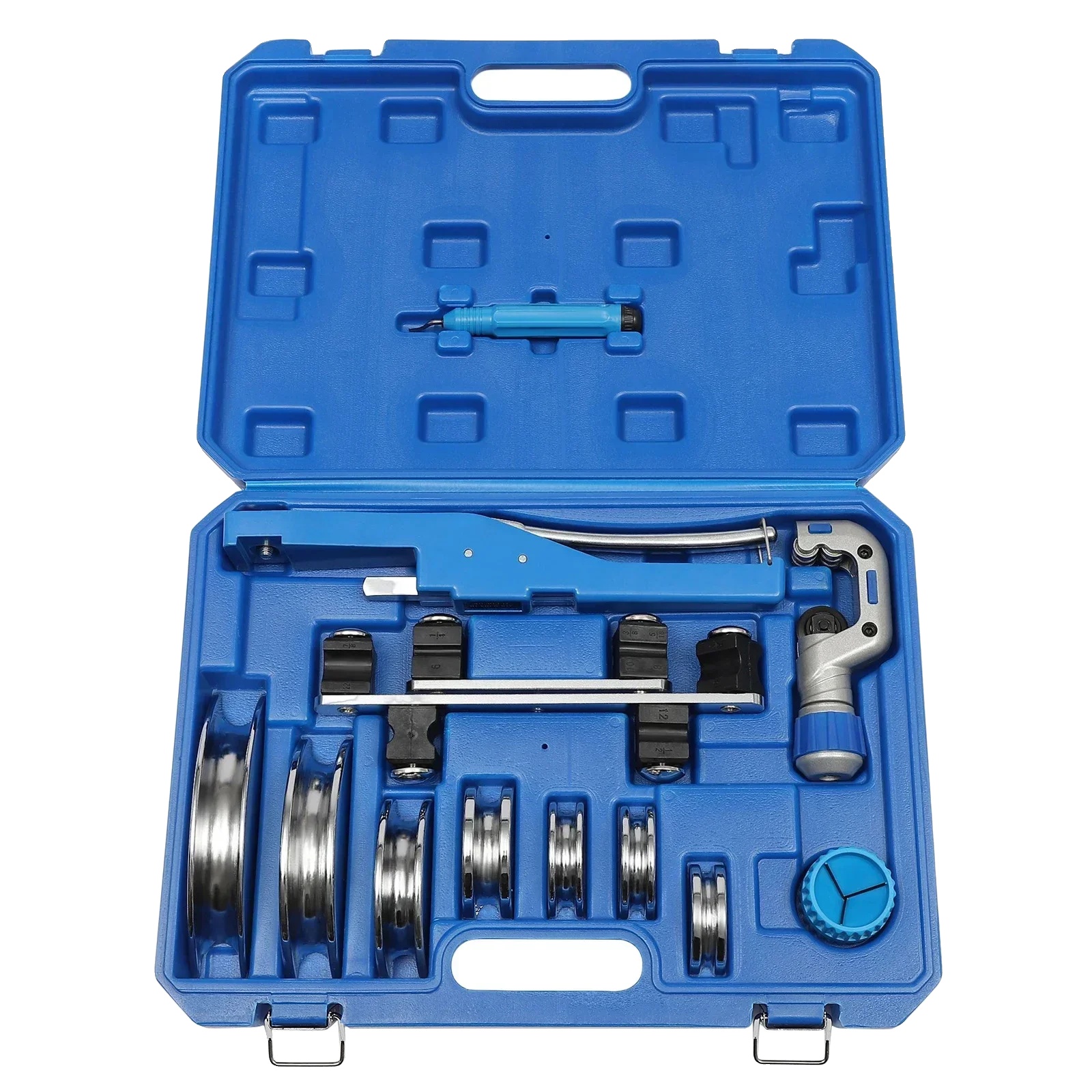 Rohrbiegegerät, Komplettset, Tragbare Ausführung, Blau Ct-999f