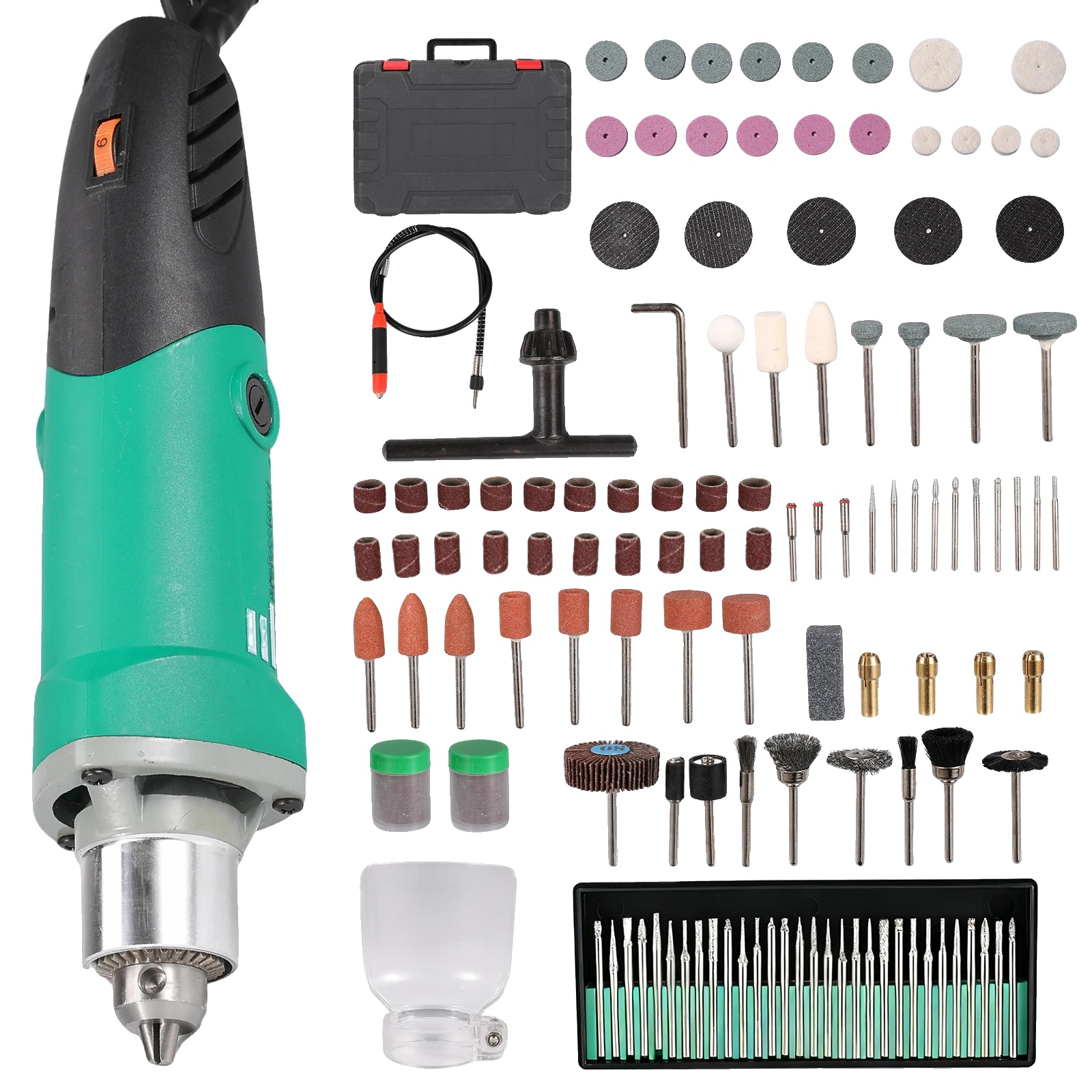 Graviermaschine, 6 Geschwindigkeiten, Kompakte Bauweise, Eu-stecker