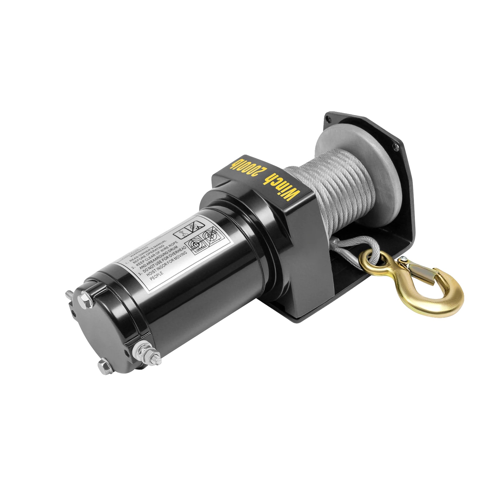 Elektrische Hebevorrichtung, 0,4-kw-motor, Handsteuerung, Schwarz