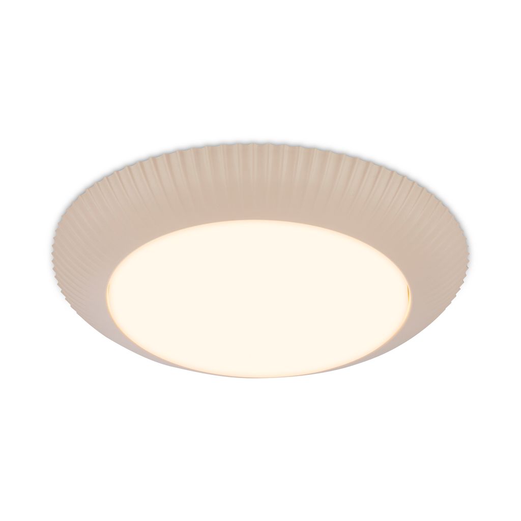 Briloner Led Deckenlampe Ø39x6 Cm 17,5w 2000lm 3000k Warmweiß Beige - Deckenleuchte Wohnzimmer Schlafzimmer Flur Küche