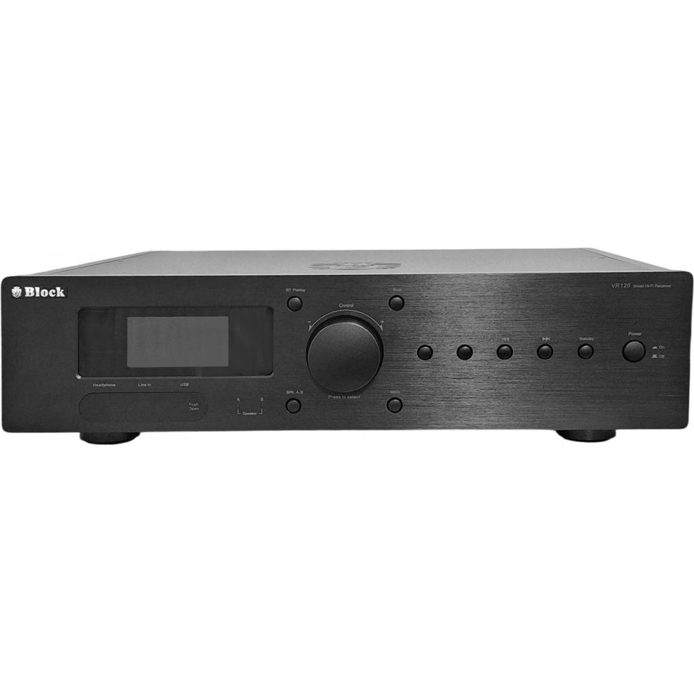 Block Vr-120 Schwarz Netzwerk-receiver