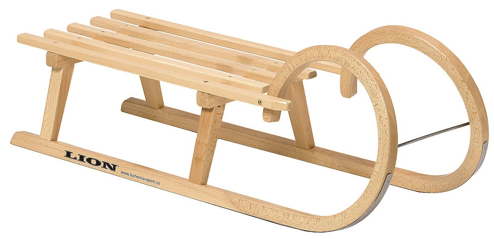 Hörnerrodel Mit Lattensitz 100 Cm