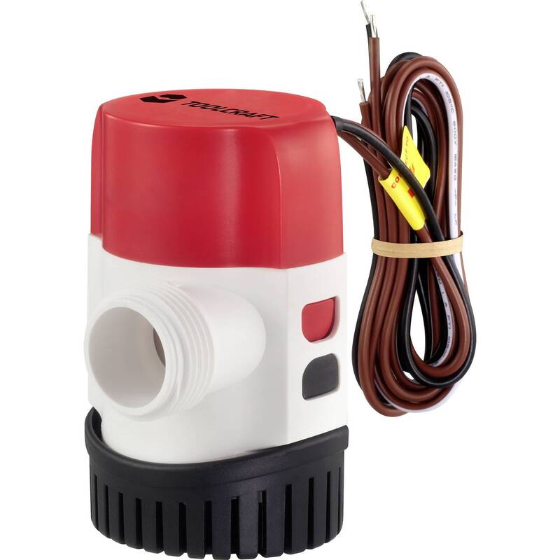 [gebraucht] B-ware Toolcraft Niedervolt-tauchpumpe 3028l/h 12v Dc Wasserpumpe Mit Sensor 3m Höhe