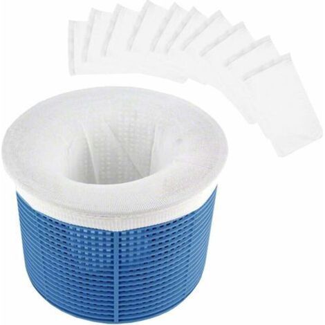Zolginah Poolskimmer-socken, Strapazierfähiger, Elastischer Nylon-poolskimmerfilter Für Poolkörbe, Poolskimmer-netzsocken Für Die Poolreinigung, Starlight