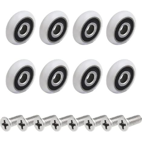 Zolginah 8 Duschtürrollen (19mm M5 Schraube)