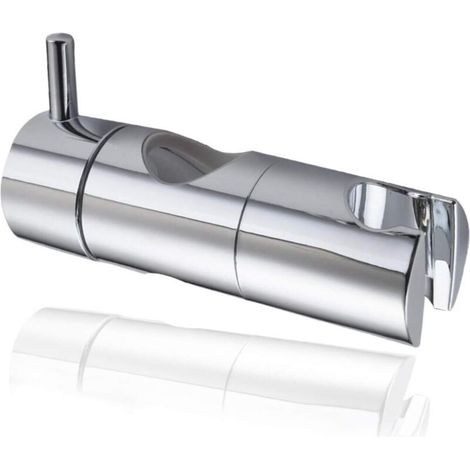 Zolginah Duschkopfhalterung, Saugnapf-handbrausehalterung, Wandmontage-duschkopfhalterung, Universeller Austauschbarer Duschgleiter (25 Mm, Silber)