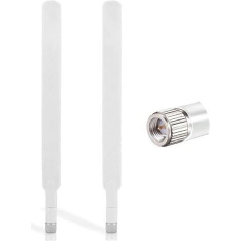 Stück Sma 4g Lte Antenne, Sma-stecker, Mobilfunk-wlan-antenne, 10 Dbi Hochleistungs-router-antenne, Signalverstärker Für Huawei Netgear Zte 3g/4g Lte Mobilfunkrouter, Modem, Ip-überwachungskamera