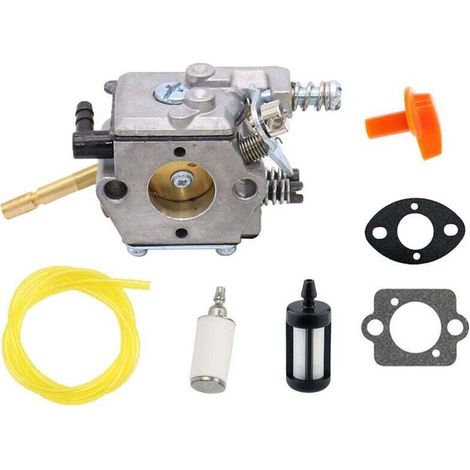 Cyslmuk – Vergaser Für Stihl H24d Fs48 Fs52 Fs56 Fs62 Fs66 Fs81 Fs86 Fs88 Fs106 Br400 Kettensägen – Mit Luftfilter, Zündkerze Und Kraftstoffleitung – Wt-45